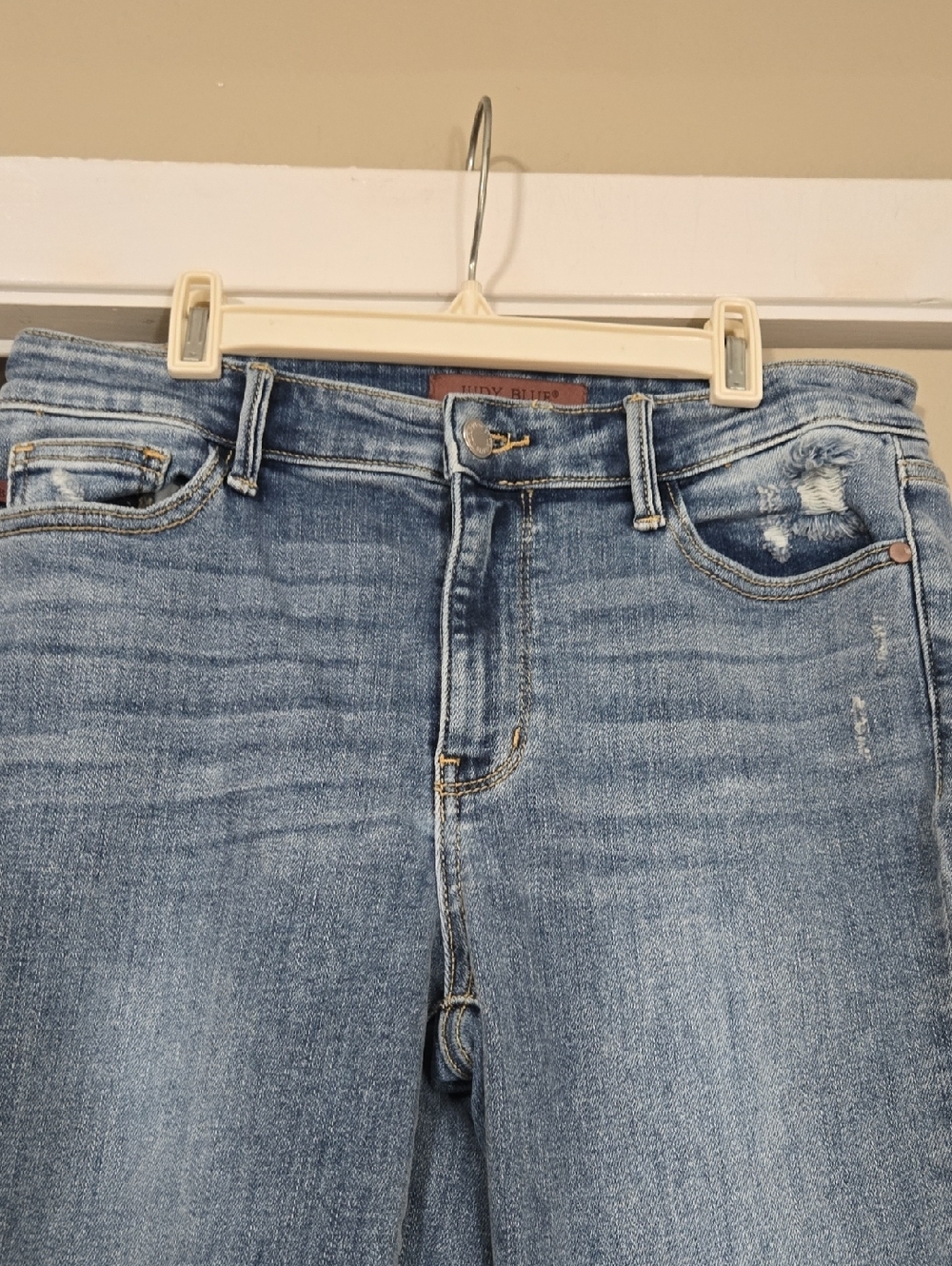 Judy Blue Light Blue Boot Cut Jeans Size 7/28 - Picture 2 of 8